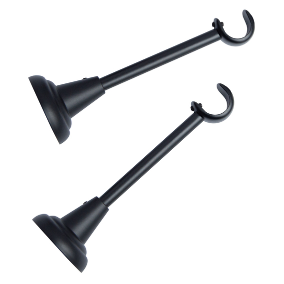 The cornice is ready-made (set), rod 300 cm d19 mm black, фото 5