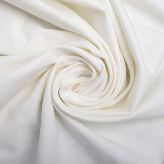 Ткань кулир с эластаном крем , фото 1