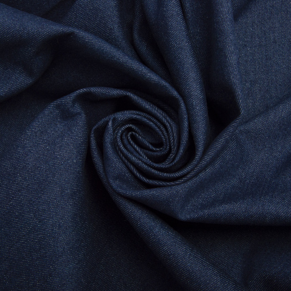 Ткань джинс плотный 339 №6 т/синій, фото 1