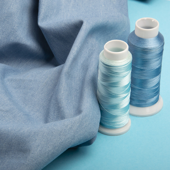 Heavyweight denim fabric 339 №7 т/блак., фото 3