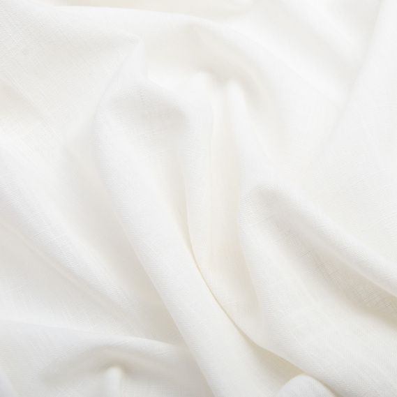 Тканина Льон Лара V-1003 молоко, фото 2