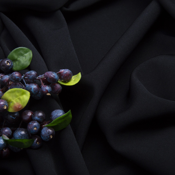 Bella suit fabric V-1001 чорна, фото 3