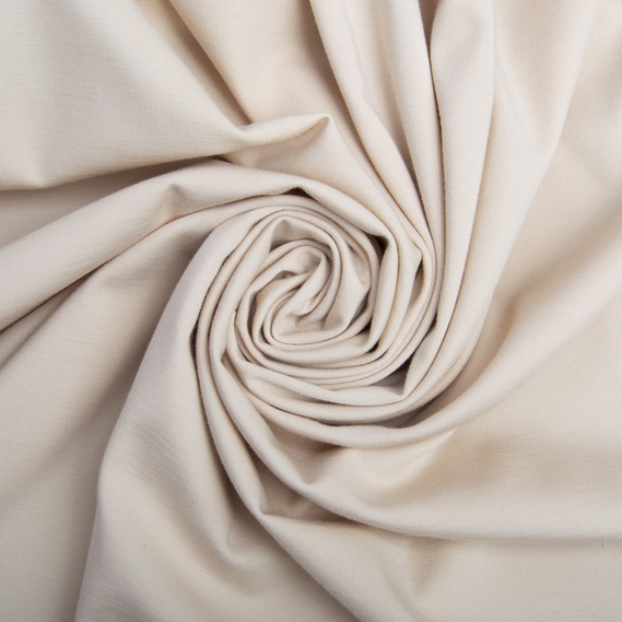 Тканина трикотаж Шарлотта крем , фото 1