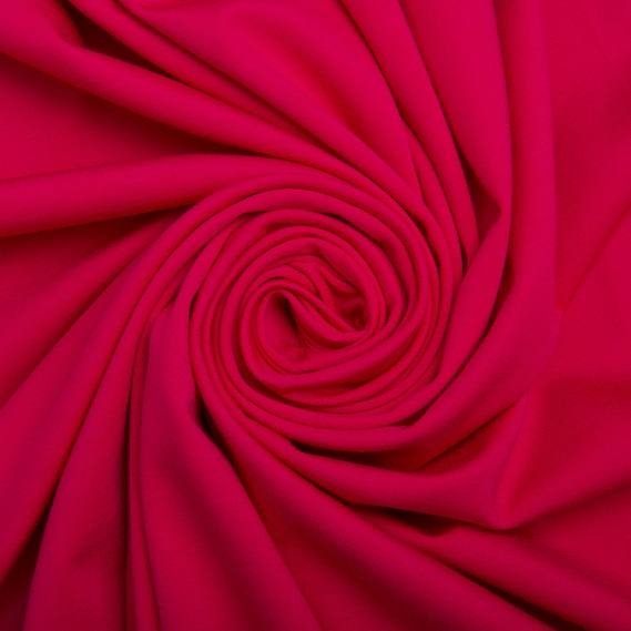 Ткань трикотаж Шарлотта малина, фото 1 Ткань трикотаж Шарлотта малина, фото 1