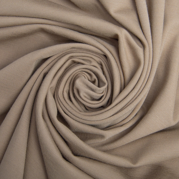 Тканина трикотаж Шарлотта беж, фото 1 Тканина трикотаж Шарлотта беж, фото 1