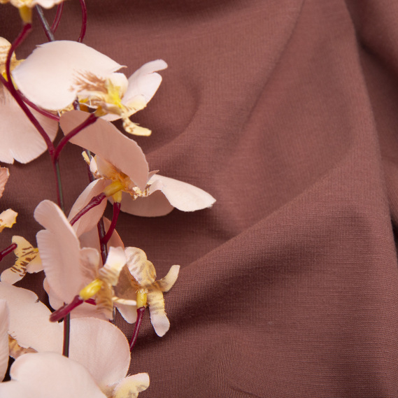 Charlotte jersey fabric какао, фото 3