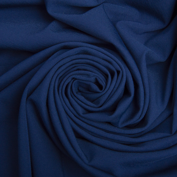 Тканина трикотаж Шарлотта синій , фото 1 Тканина трикотаж Шарлотта синій , фото 1