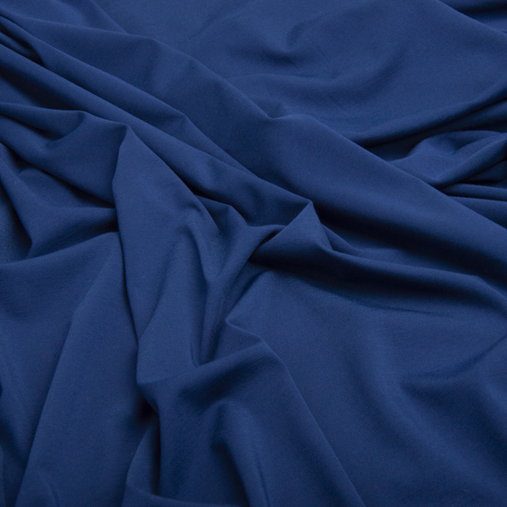 Тканина трикотаж Шарлотта синій , фото 2 Тканина трикотаж Шарлотта синій , фото 2