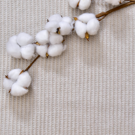 Плед покривало Adina 180х200 см бавовняне TM IDEIA беж, фото 5