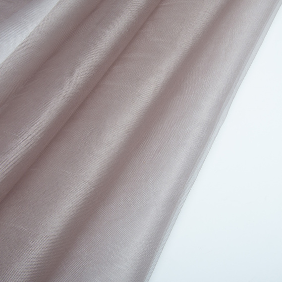 Kristal decorative tulle fabric №85 сірий, фото 3
