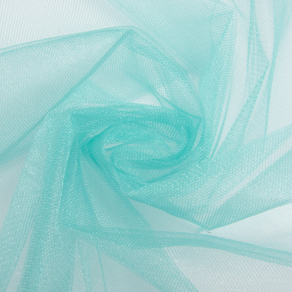 Ткань фатин декоративая Kristal 25 гр/м2 300 см для платьев, декора и аксессуаров №104 нефрит, фото 1