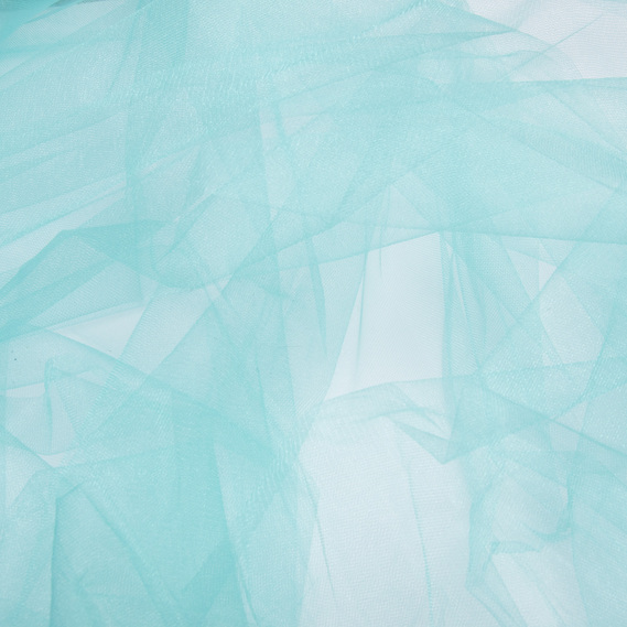 Ткань фатин декоративая Kristal 25 гр/м2 300 см для платьев, декора и аксессуаров №104 нефрит, фото 2