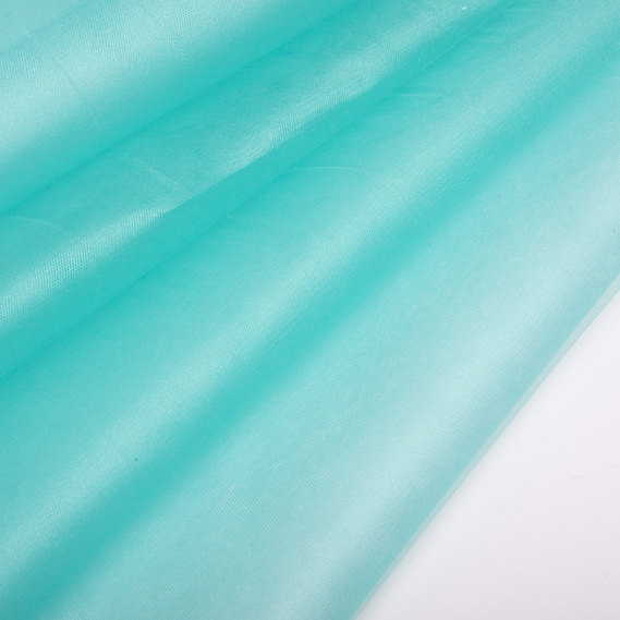 Ткань фатин декоративая Kristal 25 гр/м2 300 см для платьев, декора и аксессуаров №104 нефрит, фото 3 Ткань фатин декоративая Kristal 25 гр/м2 300 см для платьев, декора и аксессуаров №104 нефрит, фото 3