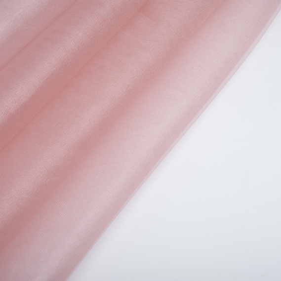 Kristal decorative tulle fabric №9 темна пудра, фото 3