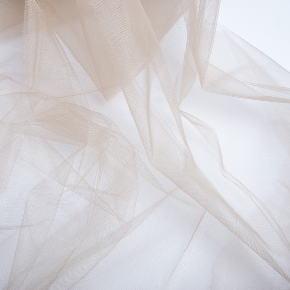 Kristal decorative tulle fabric №55 бордо, фото 2