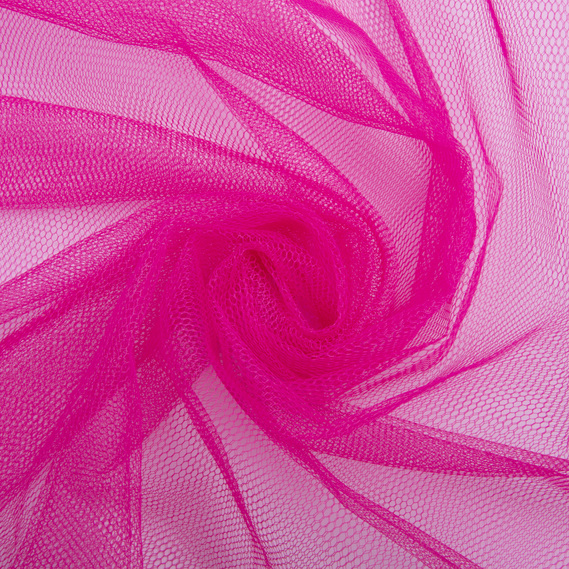 Tulle fabric, 1.8 meters, stiff малина, фото 1