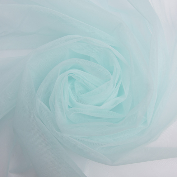 Tulle fabric, 3.0 meters, Euro style V-H23 холодний ментол, фото 1 Tulle fabric, 3.0 meters, Euro style V-H23 холодний ментол, фото 1
