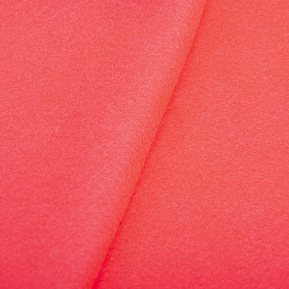 Тканина фетр для рукоділля, м/п 206 гр/м2, для творчості, виробів, декору, пошиття іграшок корал, фото 2