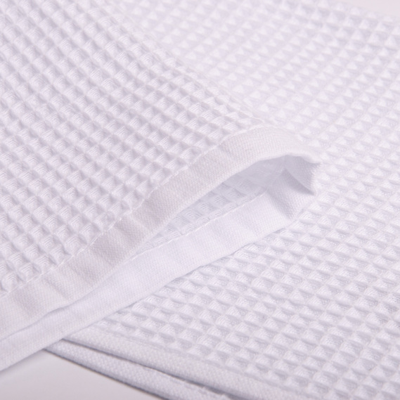 Полотенце салфетка вафельное хлопок 40х60 см білий, фото 3