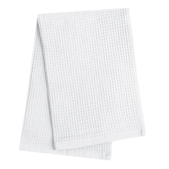 Полотенце салфетка вафельное хлопок 40х60 см білий, фото 4