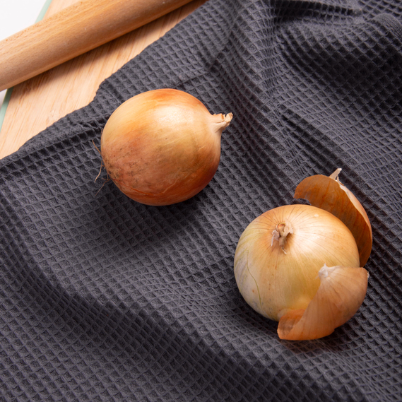 Полотенце салфетка вафельное хлопок 40х60 см графіт, фото 1 Полотенце салфетка вафельное хлопок 40х60 см графіт, фото 1