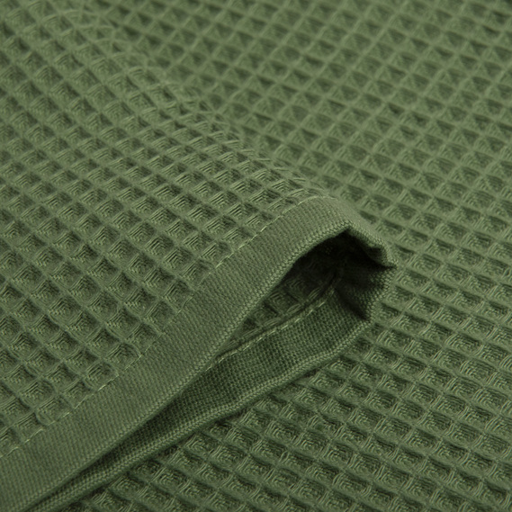 Полотенце салфетка вафельное хлопок 40х60 см оливка , фото 9