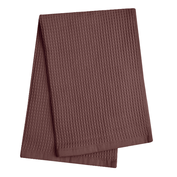 Полотенце салфетка вафельное хлопок 40х60 см коричневий, фото 4 Полотенце салфетка вафельное хлопок 40х60 см коричневий, фото 4