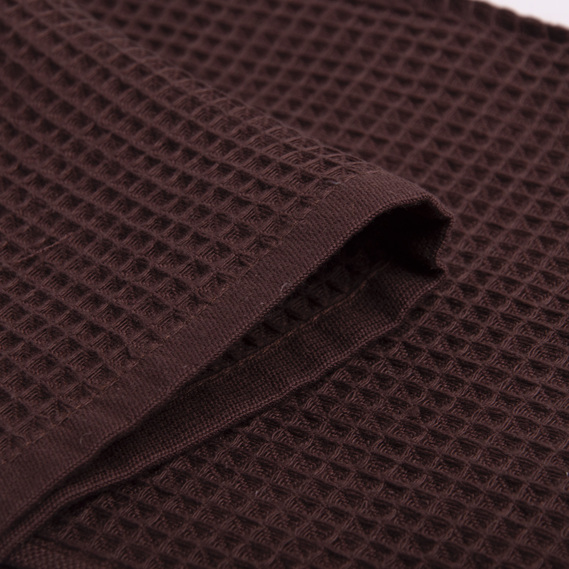 Полотенце салфетка вафельное хлопок 40х60 см коричневий, фото 6 Полотенце салфетка вафельное хлопок 40х60 см коричневий, фото 6