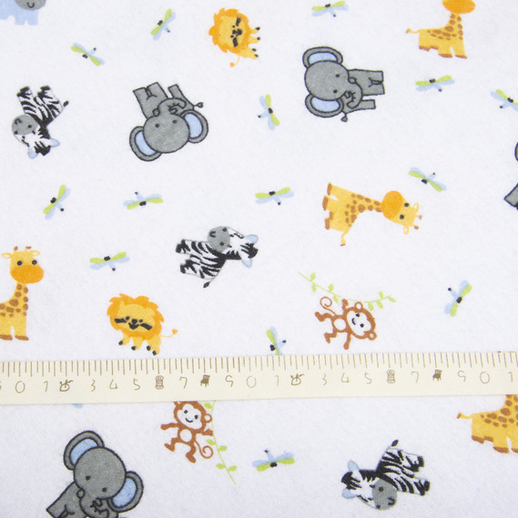 Ткань детская фланель Африка, фото 3