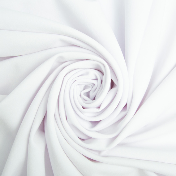 Ткань костюмная Анжелика біла, фото 1