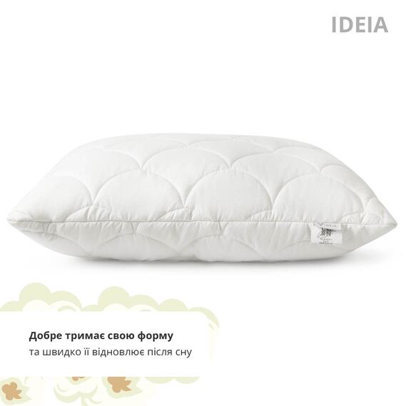 Подушка ПОПКОРН ТМ IDEIA 50x70 см с кукурузным наполнителем біла, фото 3