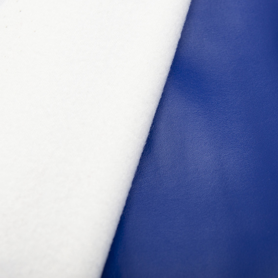 The fabric is artificial leather on fleece індіго, фото 3 The fabric is artificial leather on fleece індіго, фото 3