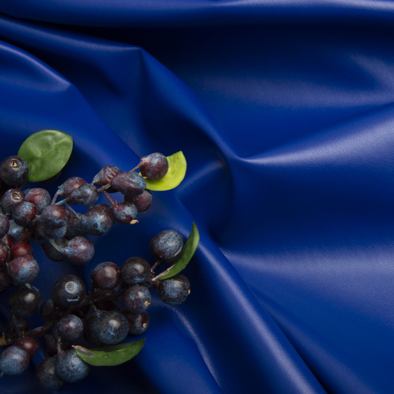 The fabric is artificial leather on fleece індіго, фото 4 The fabric is artificial leather on fleece індіго, фото 4