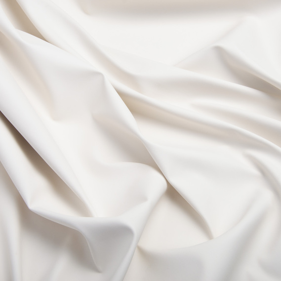 Ткань кожа искусственная Classic матовая молоко, фото 2