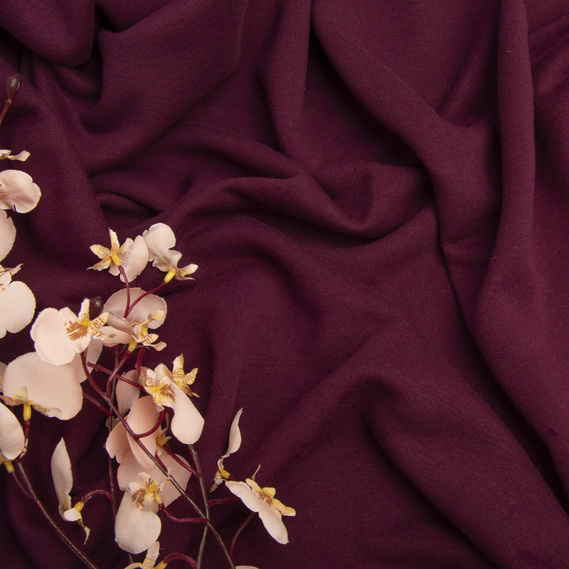 Ткань трикотаж трехнитка петля Сезон вишня , фото 4