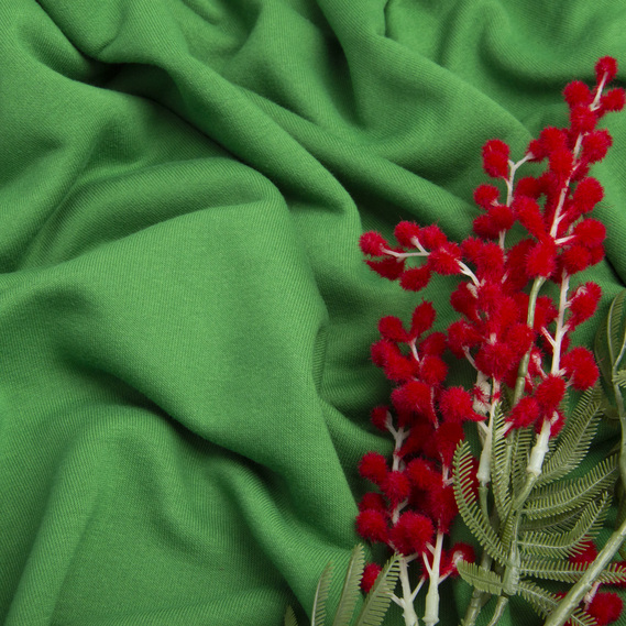 The fabric is jersey three-thread loop Season. трава, фото 4