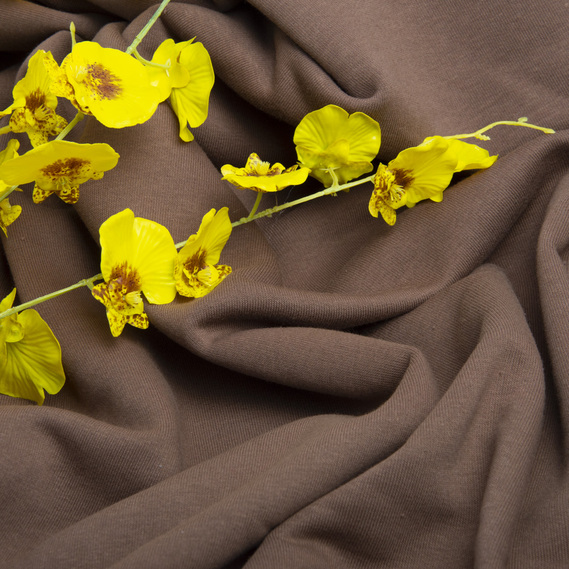 The fabric is jersey three-thread loop Season. мокко, фото 4 The fabric is jersey three-thread loop Season. мокко, фото 4