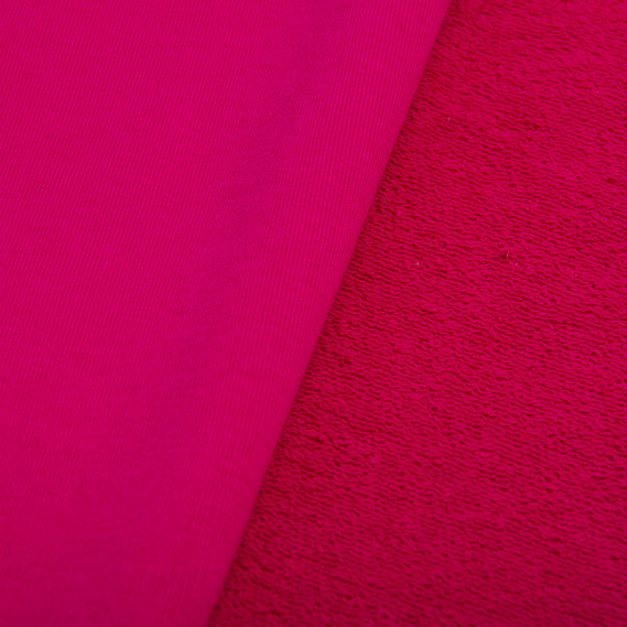 The fabric is jersey three-thread loop Season. малина, фото 3