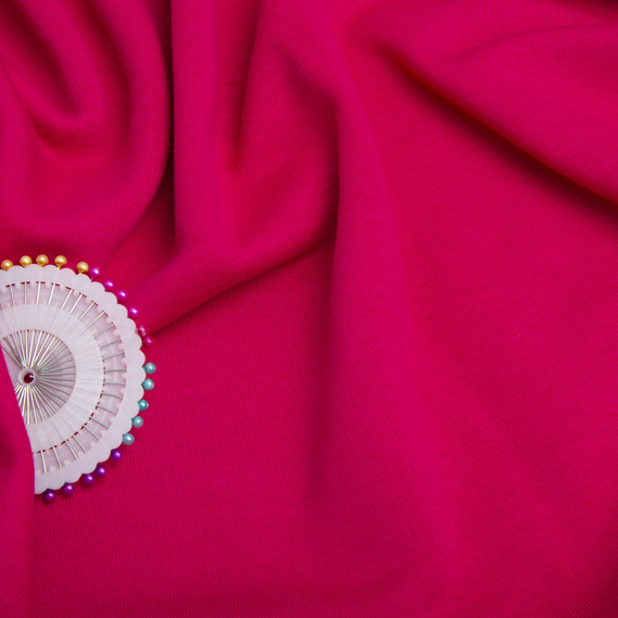 The fabric is jersey three-thread loop Season. малина, фото 4