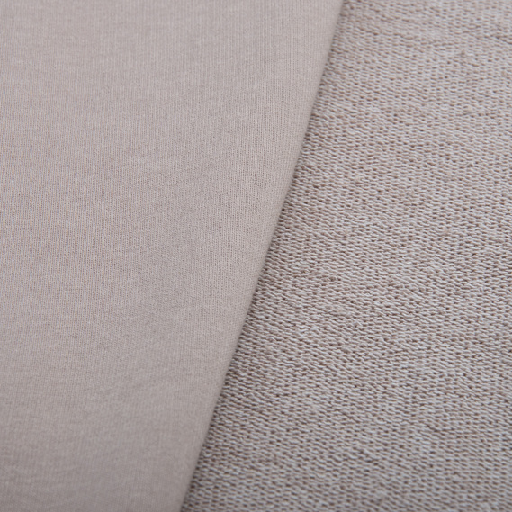 Ткань трикотаж трехнитка петля Сезон капучино, фото 3 Ткань трикотаж трехнитка петля Сезон капучино, фото 3