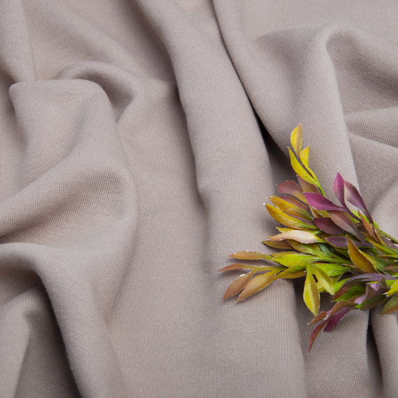 Ткань трикотаж трехнитка петля Сезон капучино, фото 4 Ткань трикотаж трехнитка петля Сезон капучино, фото 4