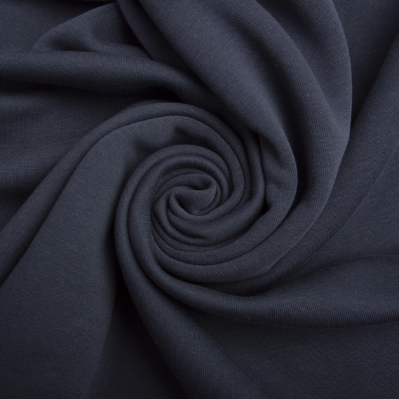 Тканина трикотаж трьохнитка фліс Сезон т/сірий, фото 1