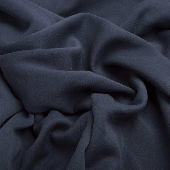 Тканина трикотаж трьохнитка фліс Сезон т/сірий, фото 2