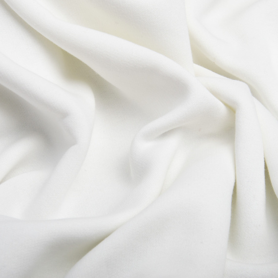 Тканина трикотаж трьохнитка фліс Сезон крем , фото 2