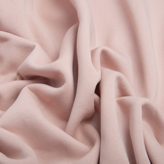 Тканина трикотаж трьохнитка фліс Сезон пудра, фото 2