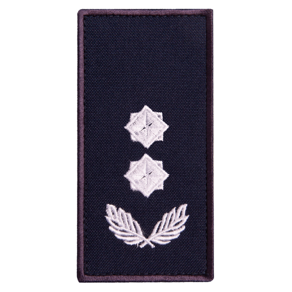 Шеврон нашивка на липучке погон звания ДСНС Подполковник, вышитый патч 5х10 см, фото 1 Шеврон нашивка на липучке погон звания ДСНС Подполковник, вышитый патч 5х10 см, фото 1