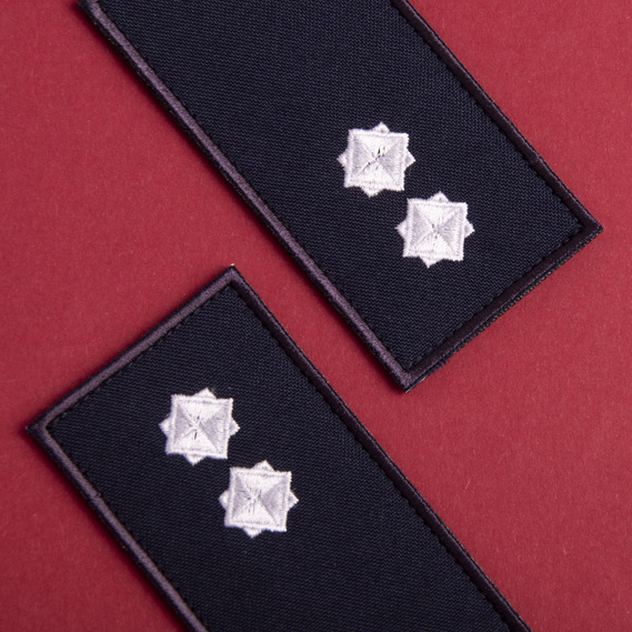 Шеврон нашивка на липучке погон звание ДСНС Лейтенант, вышитый патч 5х10 см, фото 4 Шеврон нашивка на липучке погон звание ДСНС Лейтенант, вышитый патч 5х10 см, фото 4