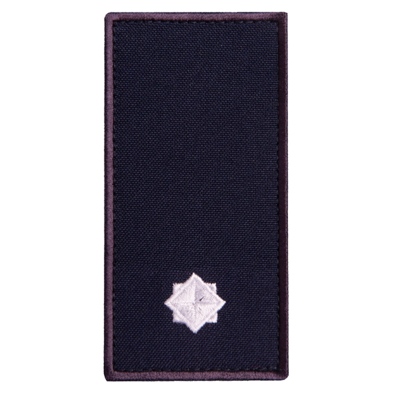 Шеврон нашивка на липучке погон звание ДСНС Младший лейтенант, вышитый патч 5х10 см, фото 1 Шеврон нашивка на липучке погон звание ДСНС Младший лейтенант, вышитый патч 5х10 см, фото 1