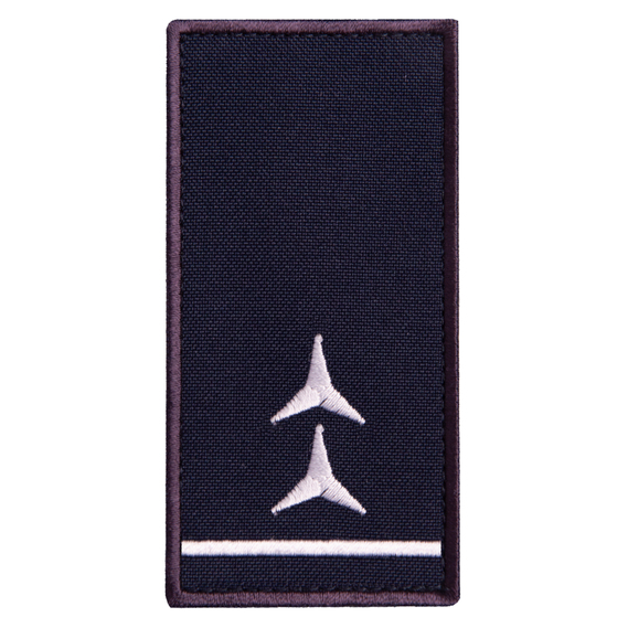 Шеврон нашивка на липучке погон звание ДСНС Старший прапорщик, вышитый патч 5х10 см, фото 1 Шеврон нашивка на липучке погон звание ДСНС Старший прапорщик, вышитый патч 5х10 см, фото 1