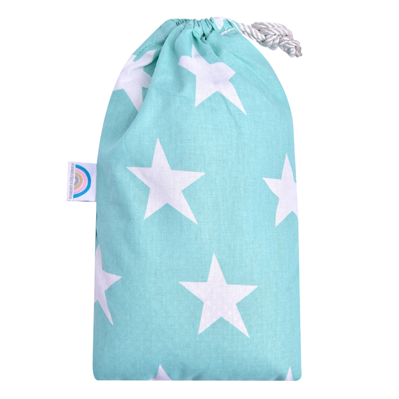 Грілка подушка з пшеницею 15x23 см, TM IDEIA еко-продукт для зігрівання та релаксації зірка біла на ментолі, фото 3